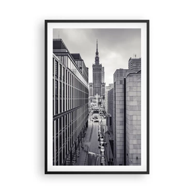 Poster in black frame - Warsaw Valley - 61x91 cm