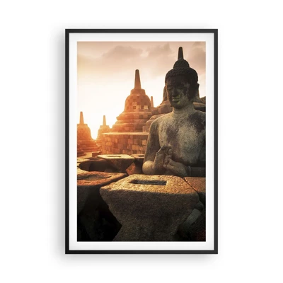 Poster in black frame - Weather of Great Wisdom - 61x91 cm