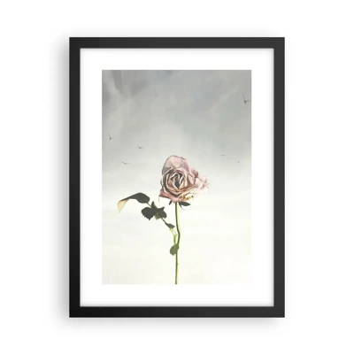 Poster in black frame - Welcoming of Spring - 30x40 cm