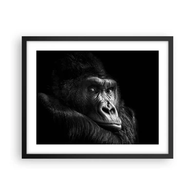 Poster in black frame - What Are You Looking At? - 50x40 cm