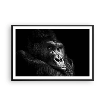 Poster in black frame - What Are You Looking At? - 91x61 cm