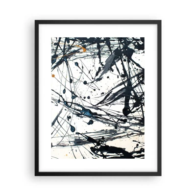 Poster in black frame - With or Without Meaning? - 40x50 cm