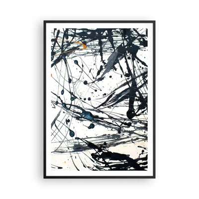 Poster in black frame - With or Without Meaning? - 70x100 cm