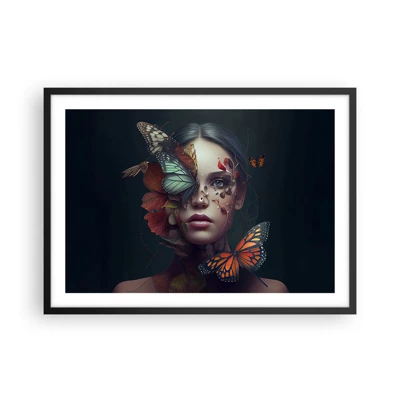 Poster in black frame - Wonderful Metamorphosis - 70x50 cm