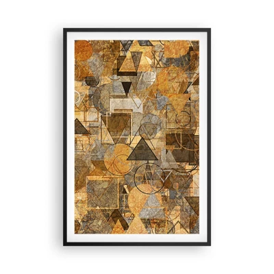 Poster in black frame - World Caught in One Form - 61x91 cm