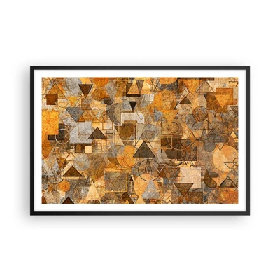 Poster in black frame - World Caught in One Form - 91x61 cm