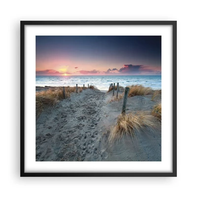 Poster in black frame - You Have Spilled a Rainbow of Sparkles… - 50x50 cm