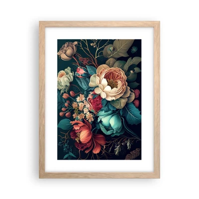 Poster in light oak frame - 19th Century Charm - 30x40 cm