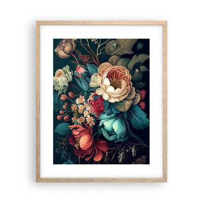 Poster in light oak frame - 19th Century Charm - 40x50 cm