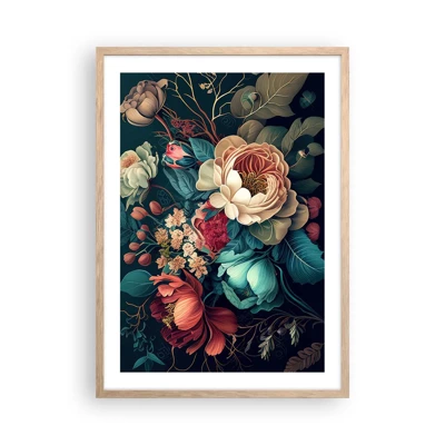 Poster in light oak frame - 19th Century Charm - 50x70 cm