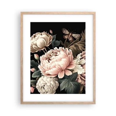 Poster in light oak frame - Baroque Style - 40x50 cm