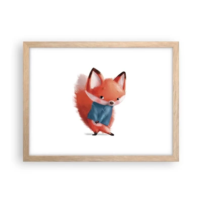 Poster in light oak frame - Do I Look Good in It? - 40x30 cm