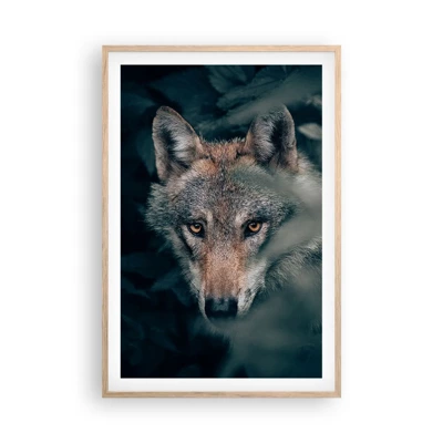 Poster in light oak frame - Hunter - 61x91 cm