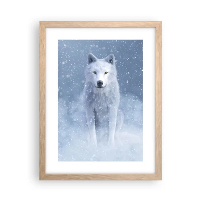 Poster in light oak frame - In Winter Spirit - 30x40 cm