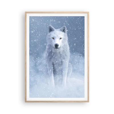 Poster in light oak frame - In Winter Spirit - 70x100 cm