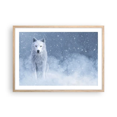 Poster in light oak frame - In Winter Spirit - 70x50 cm