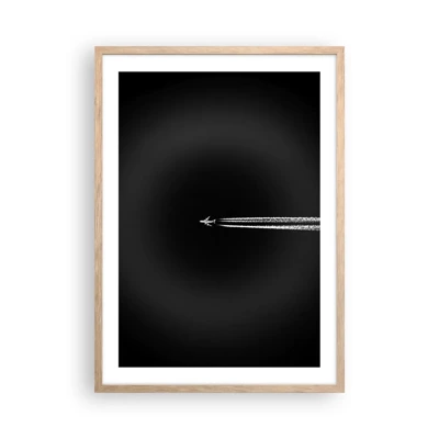 Poster in light oak frame - Into Another Dimension - 50x70 cm