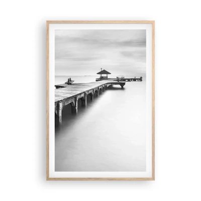 Poster in light oak frame - Into the Distance - 61x91 cm