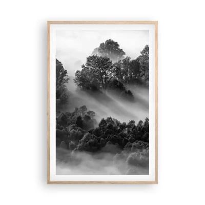 Poster in light oak frame - Rising from a Sleep - 61x91 cm