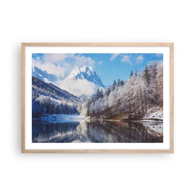 Poster in light oak frame - Snow Patrol - 70x50 cm