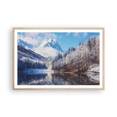 Poster in light oak frame - Snow Patrol - 91x61 cm