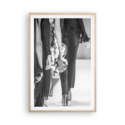 Poster in light oak frame - Stylish Parade - 61x91 cm