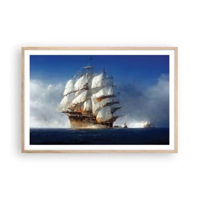 Poster in light oak frame - The Great Glory! - 91x61 cm