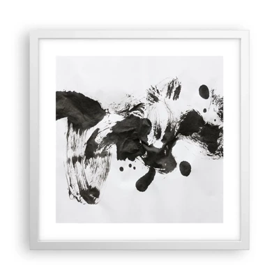 Poster in white frmae - A Method in Madness? - 40x40 cm