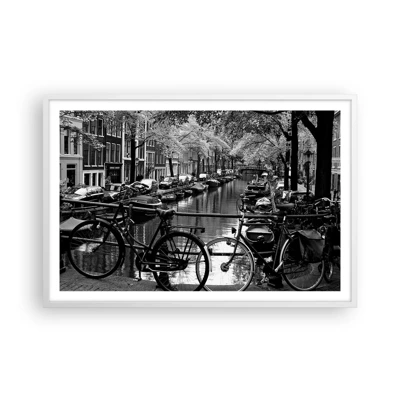 Poster in white frmae - A Very Dutch View - 91x61 cm