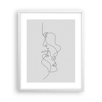 Poster in white frmae - Ardour of Desires - 40x50 cm