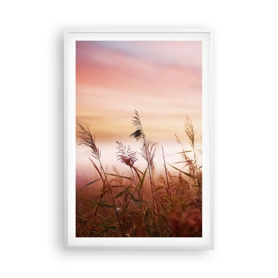 Poster in white frmae - Blowing in the Wind - 61x91 cm