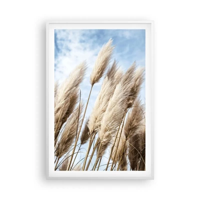 Poster in white frmae - Caress of Sun and Wind - 61x91 cm