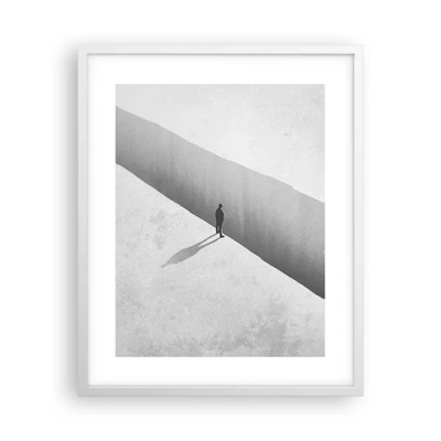 Poster in white frmae - Clear Goal - 40x50 cm