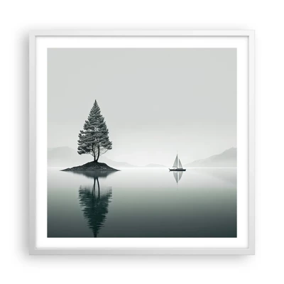 Poster in white frmae - Daydreaming - 60x60 cm