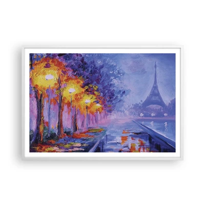 Poster in white frmae - Dreamed Walk - 100x70 cm