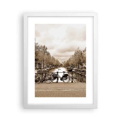 Poster in white frmae - Dutch Atmosphere - 30x40 cm