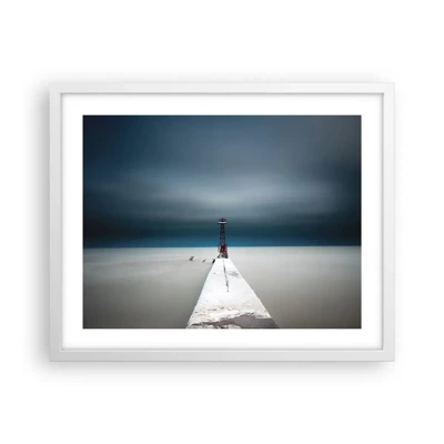 Poster in white frmae - Encounter with Infinity - 50x40 cm