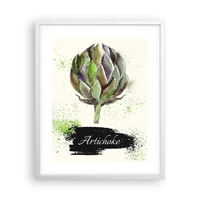 Poster in white frmae - Eviva Vegetables! - 40x50 cm