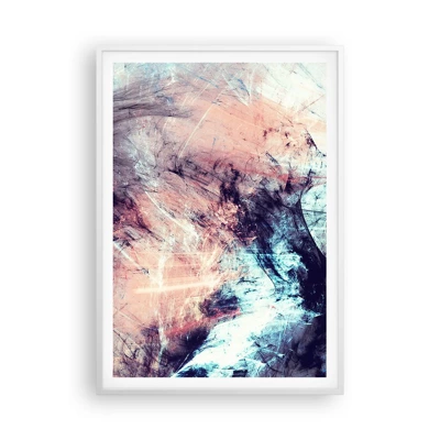 Poster in white frmae - Feel the Wind - 70x100 cm