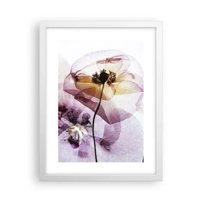 Poster in white frmae - Flower Body Slide - 30x40 cm