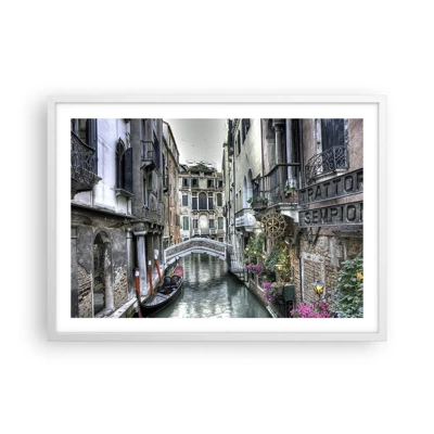 Poster in white frmae - For Centuries in Quiet Contemplation - 70x50 cm