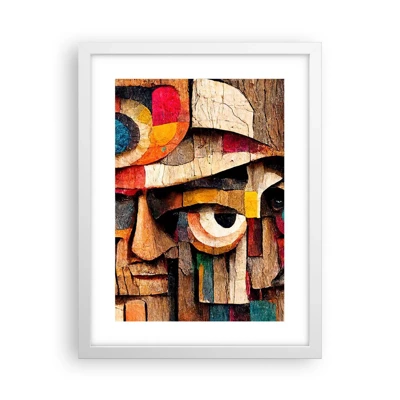 Poster in white frmae - I Can See You - 30x40 cm