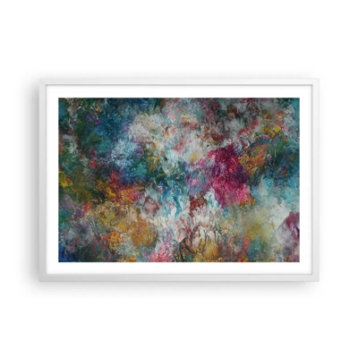 Poster in white frmae - In Full Bloom - 70x50 cm