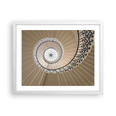 Poster in white frmae - Inside the Shell - 50x40 cm