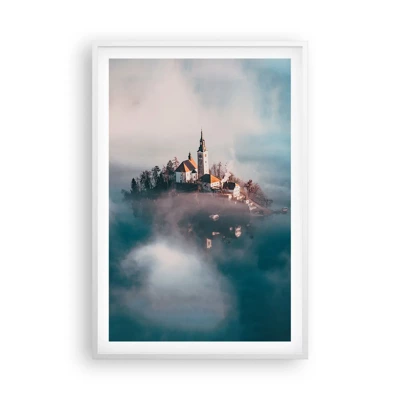 Poster in white frmae - Island of Dreams - 61x91 cm