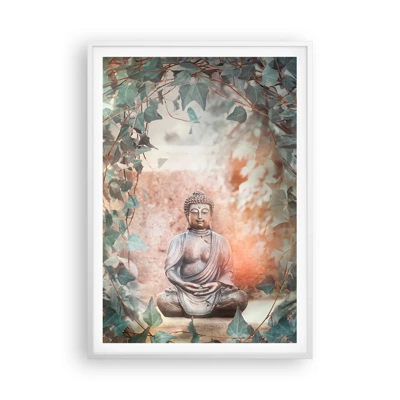 Poster in white frmae - Joyful Harmony - 70x100 cm