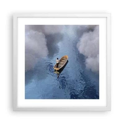 Poster in white frmae - Life - Travel - Unknown - 40x40 cm