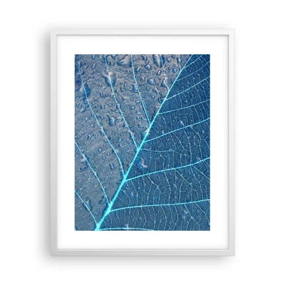 Poster in white frmae - Life in the Blue - 40x50 cm