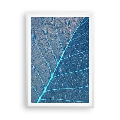 Poster in white frmae - Life in the Blue - 70x100 cm