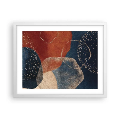 Poster in white frmae - Lightness of Being - 50x40 cm